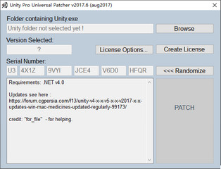 UniPatcher 2017.6 °