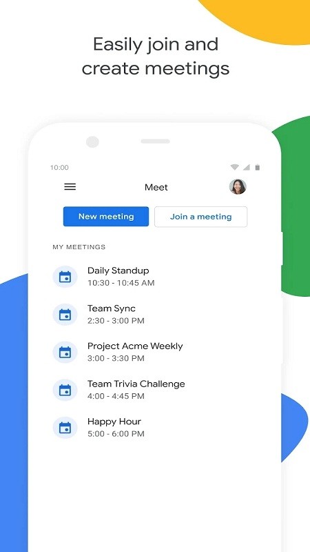 googlemeet app