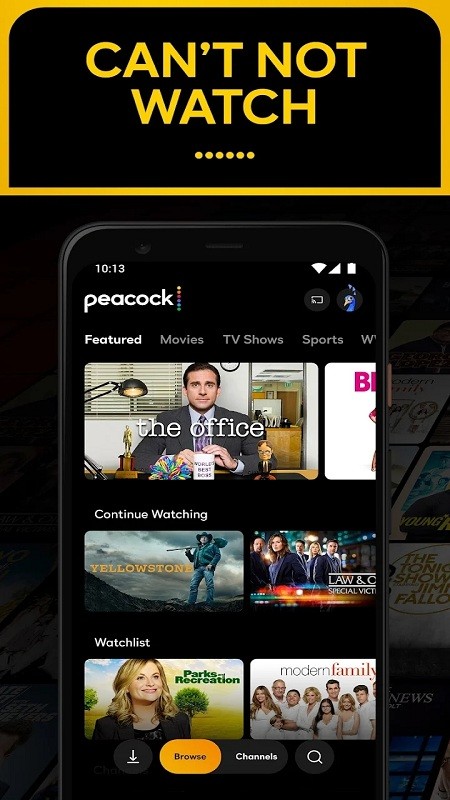 peacock tv°