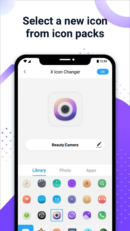 x icon changer app