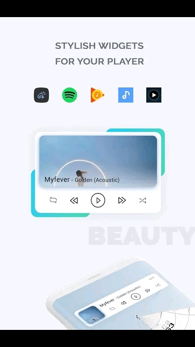 audio widget pack